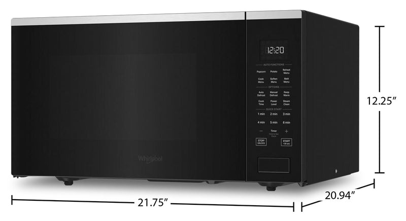 Whirlpool 1.6 Cu. Ft. Countertop Microwave with Sensor Cooking - YWMCS7022RZ