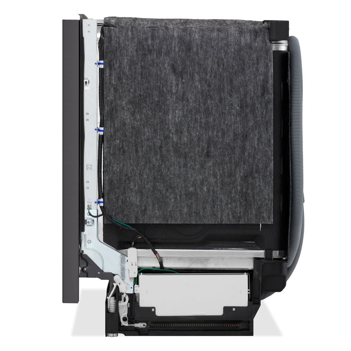LG 24\" 46 dBA Built-In Top-Control Dishwasher with QuadWash® - Black Stainless Steel -LDNPQ555D