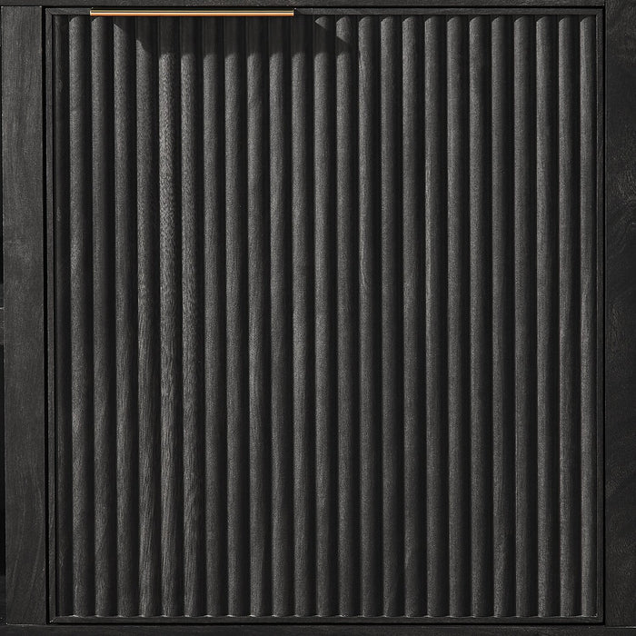 Brenner 64\" TV Stand with Storage and Cable Management for TVs up to 60\" - Charcoal