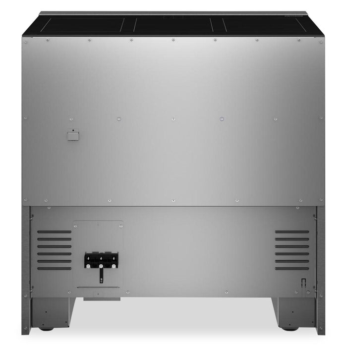 KitchenAid 36\" 5.1 Cu. Ft. Freestanding Induction Range with No Preheat Air Fry – Stainless Steel - KFIS936SSS
