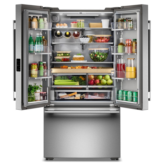 KitchenAid Counter-Depth French Door Refrigerator with Internal Water Dispenser – Stainless Steel - KRFC336SPS