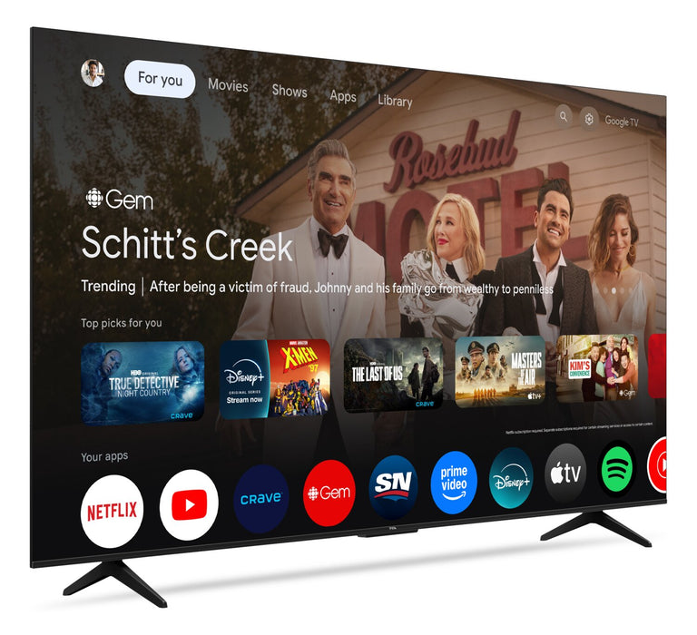 TCL 75\" S41K 4K UHD Google Smart TV