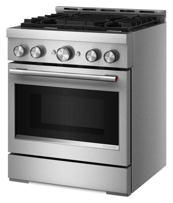 KitchenAid 4.1 Cu. Ft. Gas Range with No Preheat Air Fry Mode – Stainless Steel - KFGS930SSS