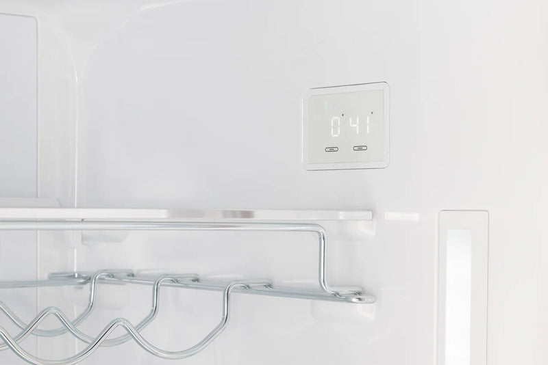 Unique Classic Retro 28\" 17 Cu Ft. Bottom Mount Refrigerator - White - UNQ-455L W AC