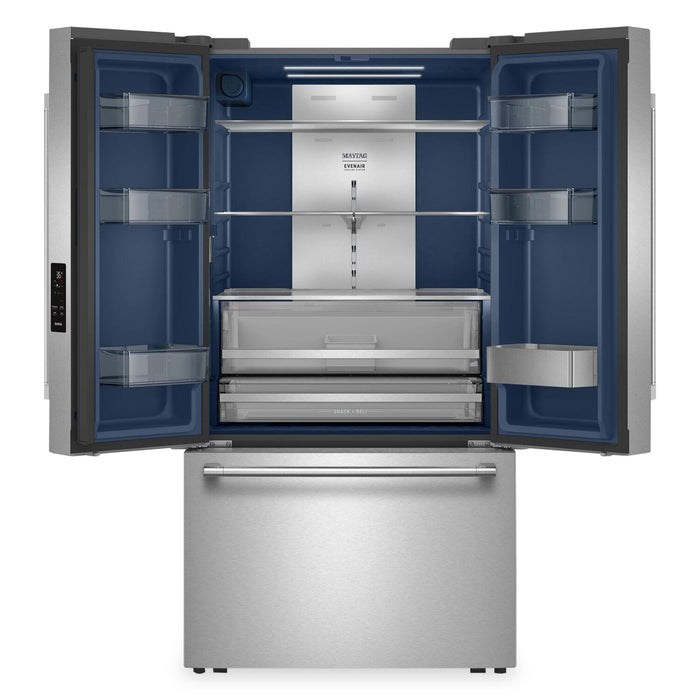 Maytag 36\" 31 Cu. Ft. French Door Refrigerator - Stainless Steel - MRFF4336TZ