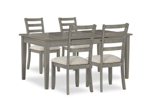Cove 5-Piece Dining Set - Grey