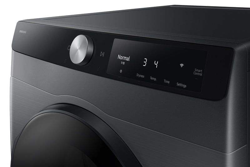 Samsung 4 Cu. Ft. Compact Electric Dyer with SmartDial Control - DV25FG60BVBBAC