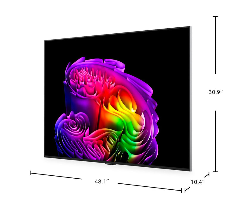 LG 55\" G6 OLED 4K Smart webOS TV with Flush Wall Mount (OLED55G6WUA.ACC) - 2026 Model