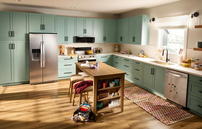 Whirlpool 36\" 21 Cu. Ft. Side-by-Side Refrigerator - Fingerprint-Resistant Stainless - WRSC5536RZ