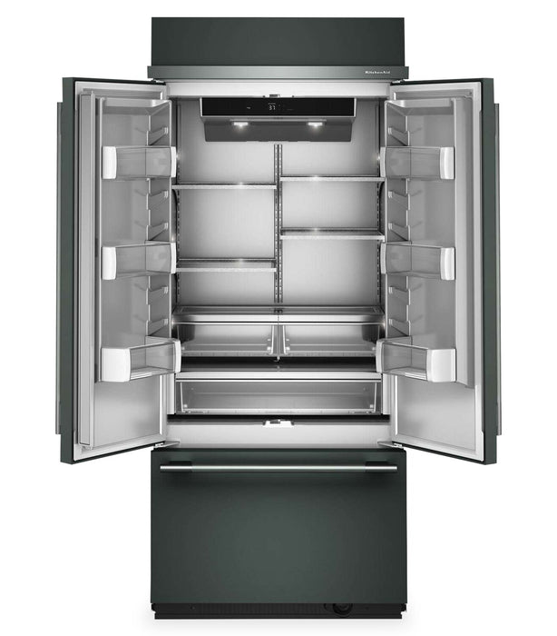 KitchenAid 36\" 20.8 Cu. Ft. French Door Bottom Mount Refrigerator - Juniper - KBFN536SJP