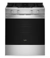Whirlpool 30\" 5.0 Cu. Ft. Smart Gas Range with Air Cooking - FingerPrint Resistant Stainless Steel- WSGS4530TZ