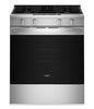 Whirlpool 30" 5.0 Cu. Ft. Smart Gas Range with Air Cooking – FingerPrint Resistant Stainless Steel - WSGS4530TZ | Cuisinière à gaz intelligente Whirlpool de 30 po, 5,0 pi³ avec cuisson à air – acier inoxydable résistant aux traces de doigts – WSGS4530TZ