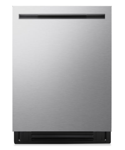 LG 24" 44 dBA Built-In Top-Control Dishwasher with QuadWash® Pro - Stainless Steel - LDNPM654S | Lave-vaisselle encastré LG à 44 dBA de 24 po avec commandes sur le dessus et QuadWashMD Pro - acier inoxydable - LDNPM654S