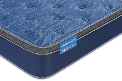 Springwall Milano Eurotop Medium Twin Mattress  | Matelas moyen à Euro-plateau Milano de Springwall pour lit simple