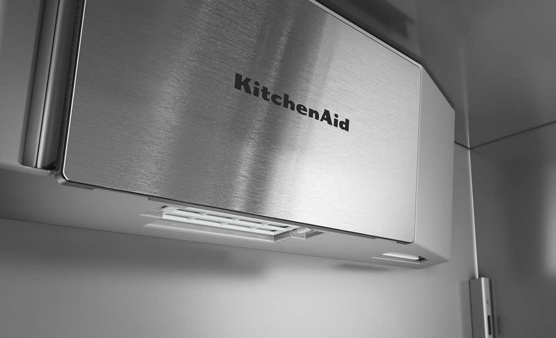 KitchenAid 36\" 20.8 Cu. Ft. French Door Bottom Mount Refrigerator - Black Ore - KBFN536SBE