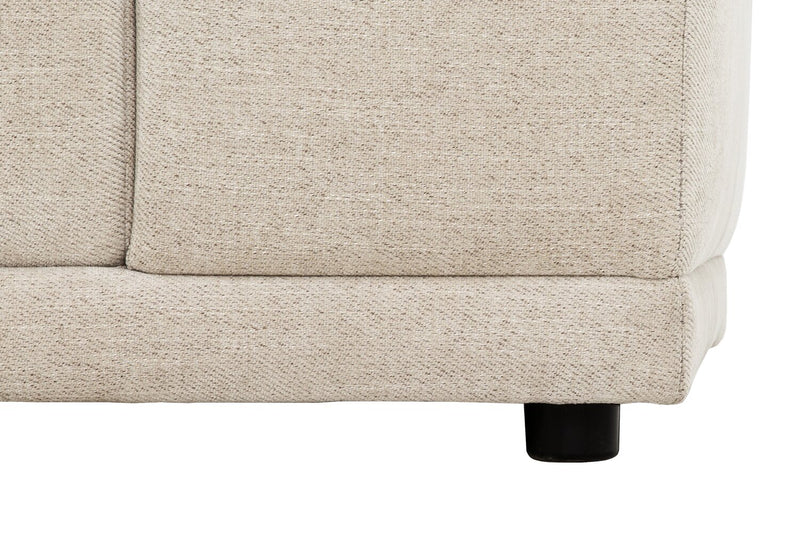 Kort & Co. Oaklyn Modular 8-Piece Fabric Sectional with Tufted Seat Cushions - Beige