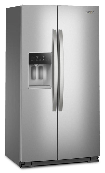 Whirlpool 36\" 21 Cu. Ft. Side-by-Side Refrigerator - Fingerprint-Resistant Stainless - WRSC5536RZ