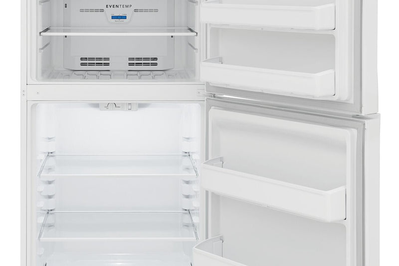 Frigidaire 30\" 20 Cu. Ft. Top Freezer Refrigerator – White - FFHT2022AW 