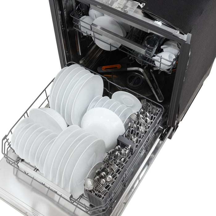 LG 24\" 44 dBA Built-In Top-Control Dishwasher with QuadWash® Pro - Stainless Steel - LDNPM654S