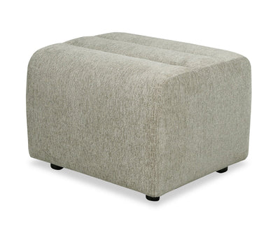 Cove 27" Chenille Fabric Ottoman – Olive | Pouf Cove de 27 po en tissu de chenille - vert olive