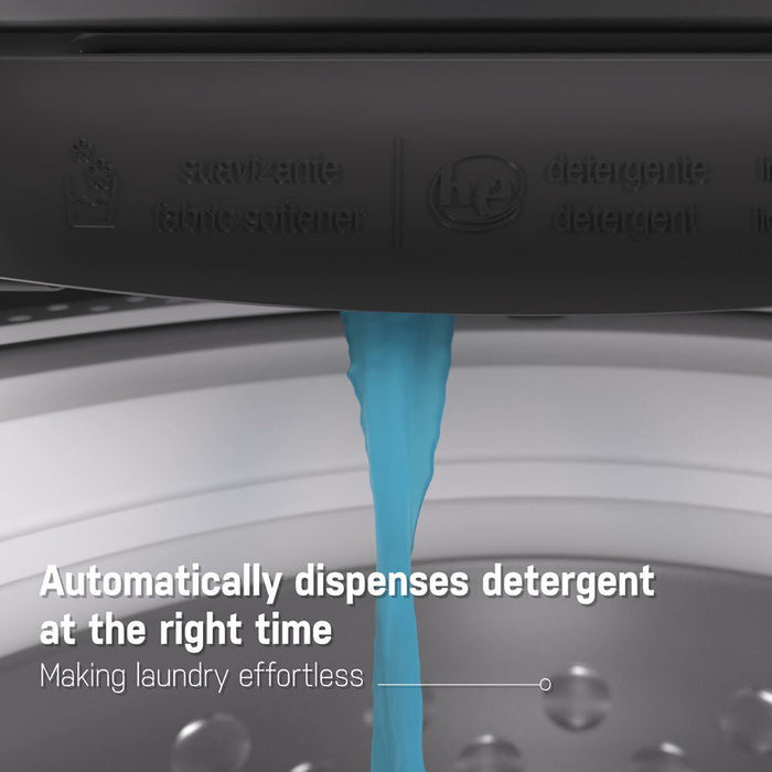 GE 5.3 Cu. Ft. Top Load Washer - White and Rose Gold - GTW690BMYWR