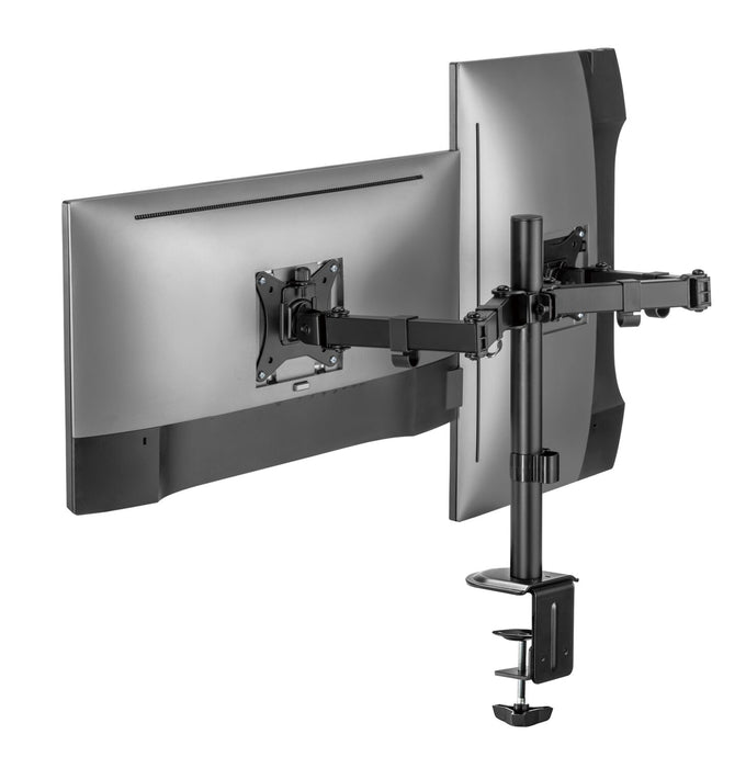 Ultralink Performance Low Profile Dual Monitor Arm Mount for Screens 17\" - 32\" (ULPMALP2)