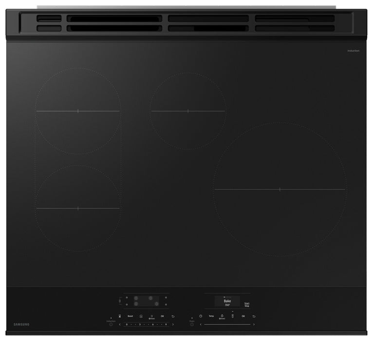 Samsung 6.3 Cu. Ft. Smart Induction Slide In Range with Air Sous Vide - Stainless Steel - NSI6DG9500SRAC