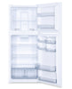 Danby 23.44” 11 Cu. Ft. Apartment Size Top Mount Refrigerator - White - DFF116B2WDBR | Réfrigérateur Danby de format appartement de 11 pi3 et de 23,44 po à congélateur supérieur - blanc - DFF116B2WDBR