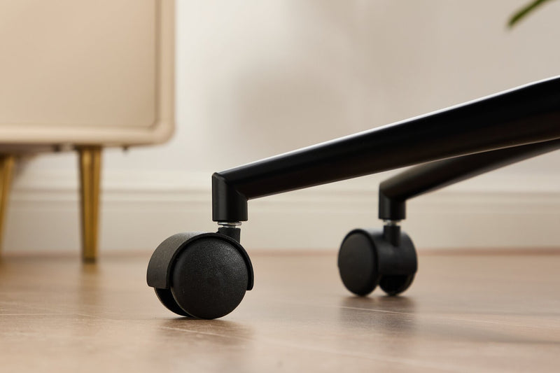 Stevie 23\" Swivel Office Chair with Adjustable Height – Blue