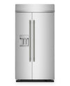 Kitchenaid 42\" 25.1 Cu. Ft. Built-In Side-by-Side Refrigerator – Stainless Steel - KBSD742SPS