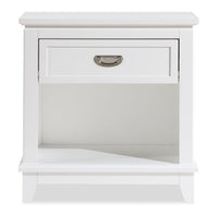 Quinn Bedside 1-Drawer Nightstand with Shelf, 24