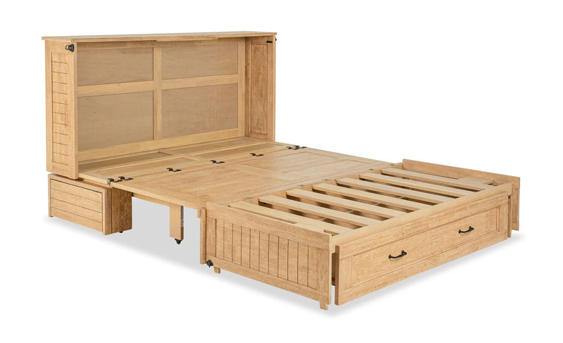 Parker Cabinet Bed - Brown