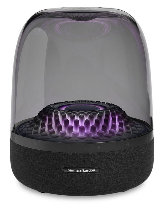 Harman Kardon Aura Studio 4 130W Transparent Dome Speaker (HKAURAS4BLKAM)