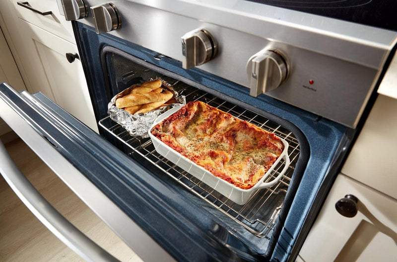 Whirlpool 30\" 5.3 Cu. Ft. Electric Range with No Preheat Air Fry - Fingerprint Resistant Stainless Steel - YWFES7030SZ