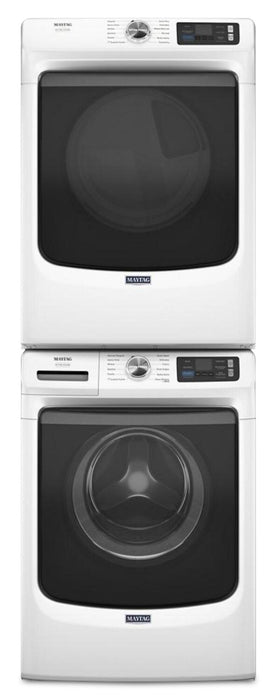 Maytag 5.8 Cu. Ft. Pet Pro Smart Front-Load Washer and 7.4 Cu. Ft. Gas Dryer - White