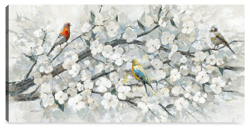 Birds Canvas Artwork – 24\" x 48\" 