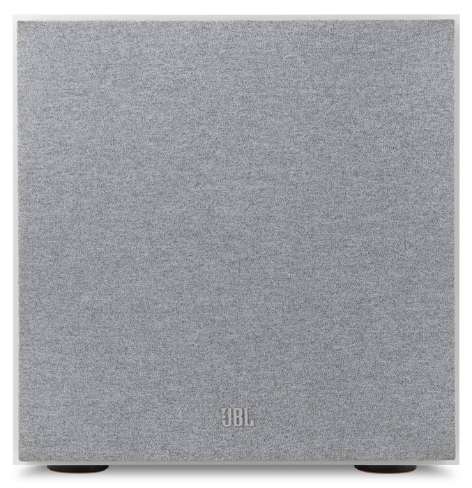 JBL Stage 200P 10\" 300W Powered Subwoofer - White (JBL200PWHTAM)