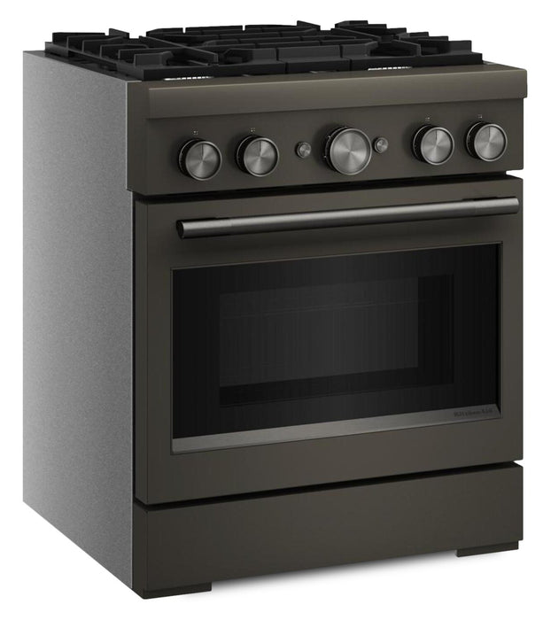 KitchenAid 4.1 Cu. Ft. Dual Fuel Range with No Preheat Air Fry Mode – Black Ore - KFDS930SBE