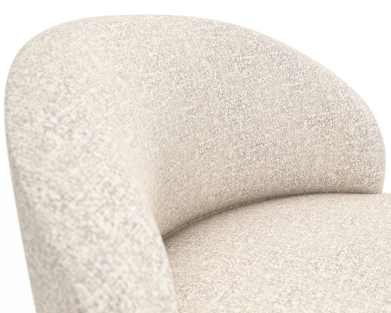 Lexi 28.35\" Fabric Accent Chair – Beige