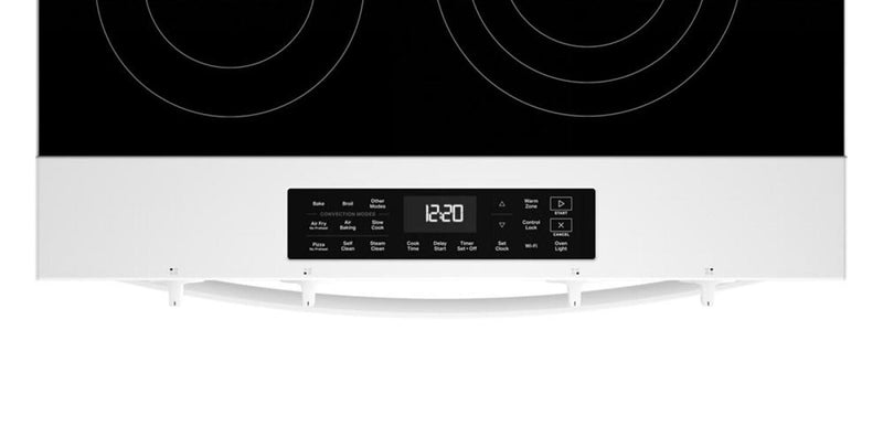 Whirlpool 30\" 5.3 Cu. Ft. Electric Range with Air Cooking – White - YWSES5030SW