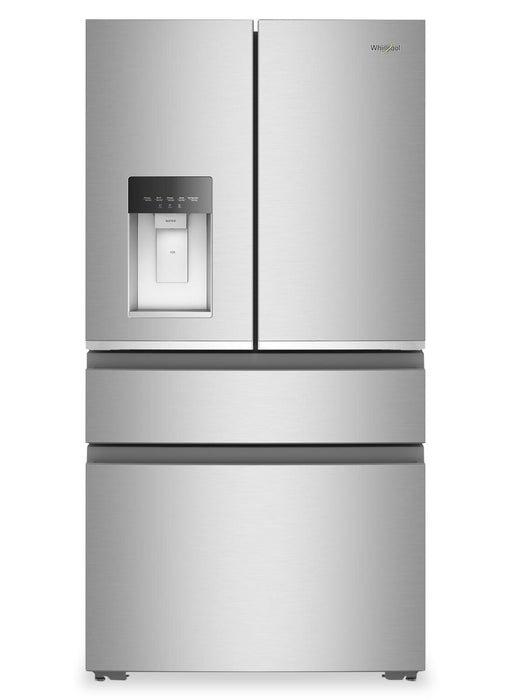 Whirlpool 36\" 22 Cu. Ft. True Counter Depth French Door Refrigerator – Stainless Steel - WRMC5036RZ