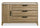 ["Sable Bedroom 3-Drawer Dresser with Storage Cabinet, 59##PACKAGEDETAILSquot;W x 37##PACKAGEDETAILSquot;H - Light Brown"]
