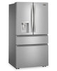 Whirlpool 36" 29 Cu. Ft. French Door Refrigerator – Fingerprint-Resistant Stainless Steel - WRMF3636SZ | Réfrigérateur Whirlpool de 29 pi3 et de 36 po à portes françaises - acier inoxydable résistant aux traces de doigts - WRMF3636SZ