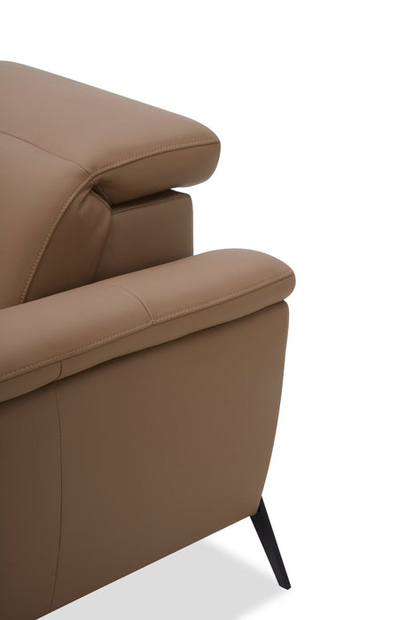 Valencia 5-Piece Left-Facing Power Reclining Sectional - Blanca Macha