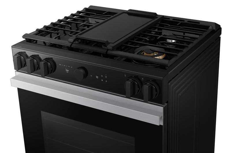 Samsung 6 Cu. Ft. Smart Gas Slide In Range with Air Fry and Air Sous Vide - Stainless Steel - NSG6DG8500SRAA
