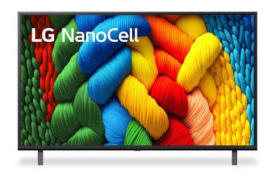 LG 43" NANO80 LED 4K UHD Smart webOS TV (43NANO80AUA.ACC) - 2025 Model | Téléviseur intelligent DEL LG NANO80 UHD 4K de 43 po avec webOS (43NANO80AUA.ACC) - modèle 2025