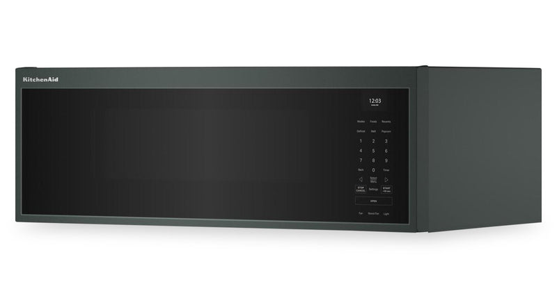 KitchenAid 1.1 Cu. Ft. Smart Low-Profile Over-the-Range Microwave - Juniper - YKMML550RJP