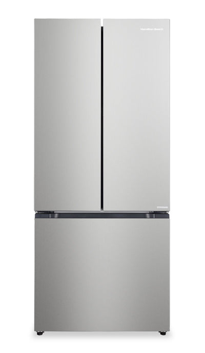 Hamilton Beach 30" 17.7 Cu. Ft French Door Refrigerator with Bottom Freezer - HBF1772  | Réfrigérateur Hamilton Beach de 17,7 pi3 et de 30 po à portes françaises avec congélateur inférieur - HBF1772