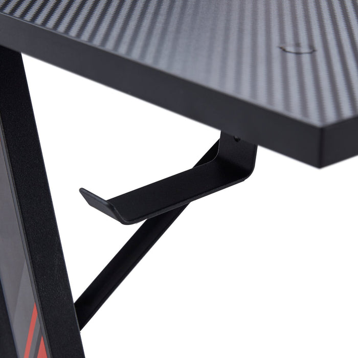Sparta Gaming Desk - Black