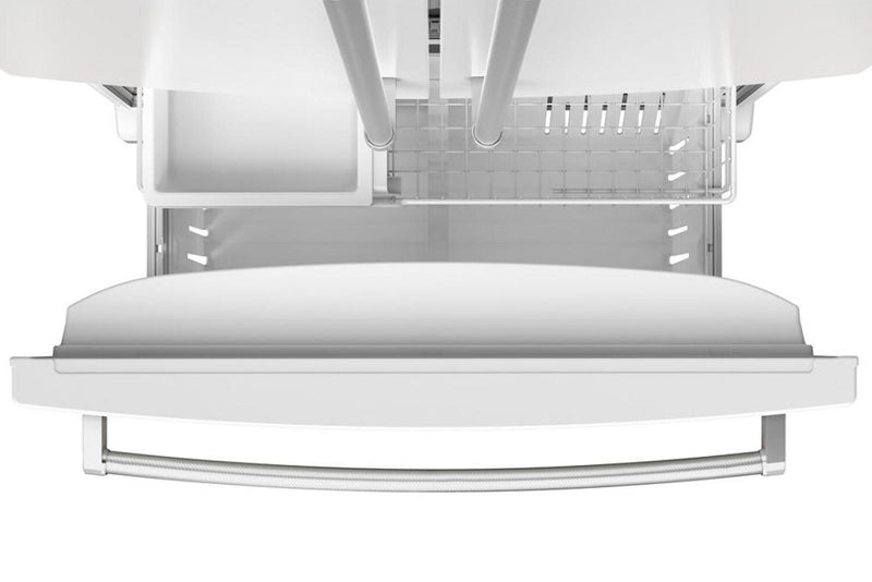 KitchenAid 36\" 20 Cu. Ft. Counter-Depth French-Door Refrigerator - White - KRFC136RWH